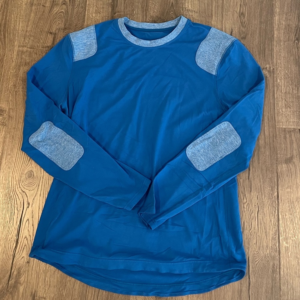 Mens lululemon long sleeve running comfy shirt